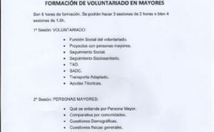 Voluntariado con Personas Mayores. Venialbo 2013